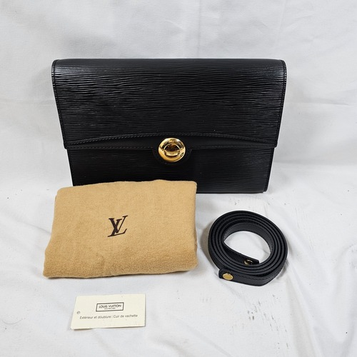 Louis Vuitton エピレザー ノワール　アルシュ　ショルダーバッグ