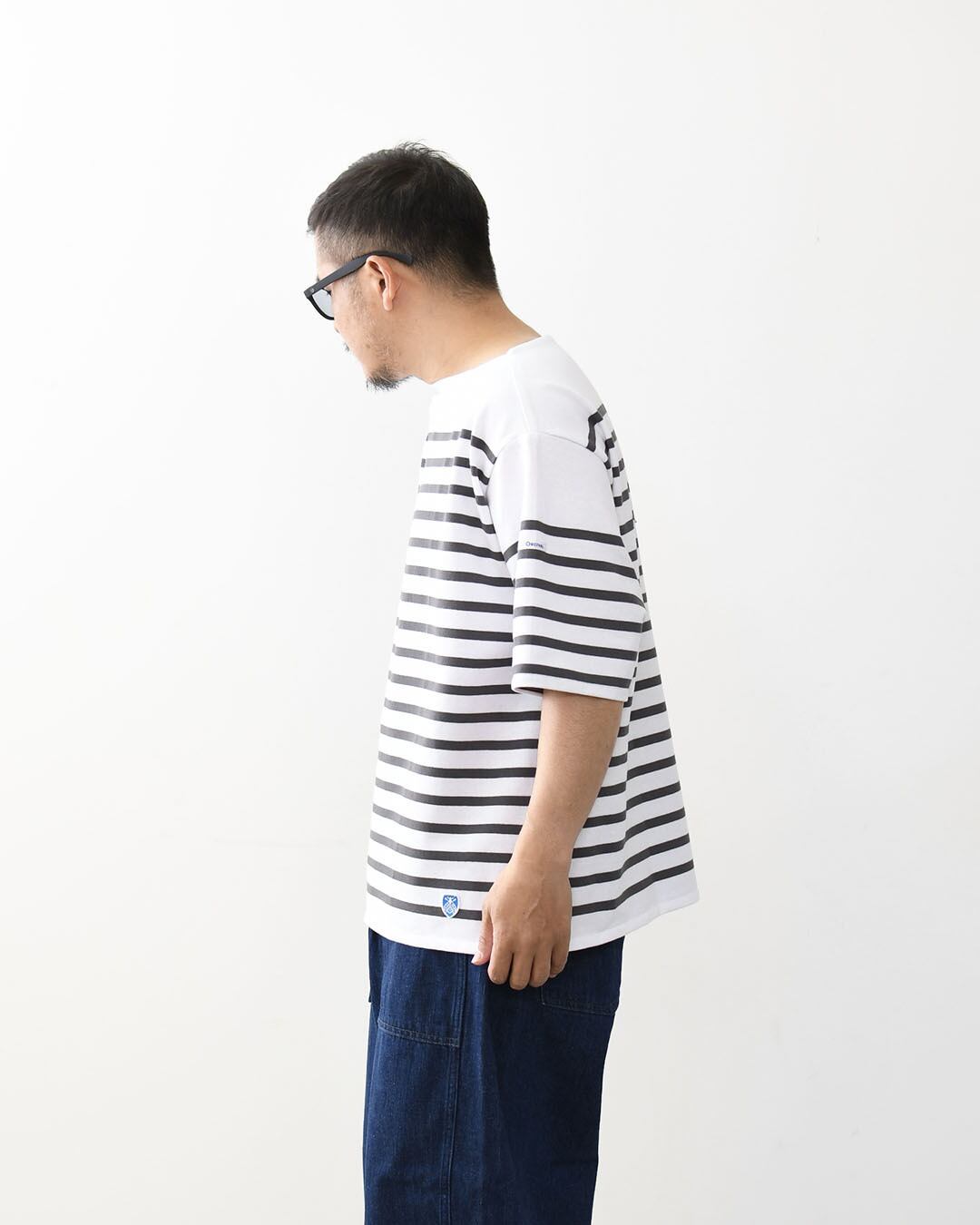 ORCIVAL [オーチバル・オーシバル] Russel Wide Boat Neck S/S P.O.