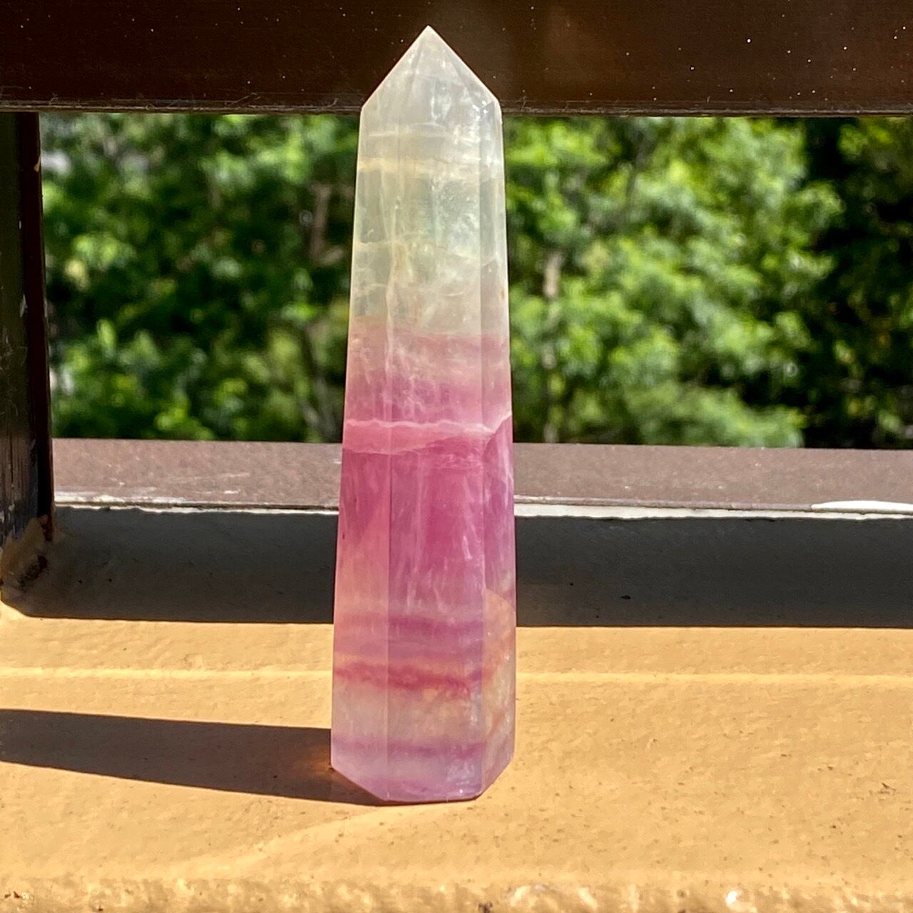 フローライトのポイント Fluorite Point TW1330 | My Stellar Crystals