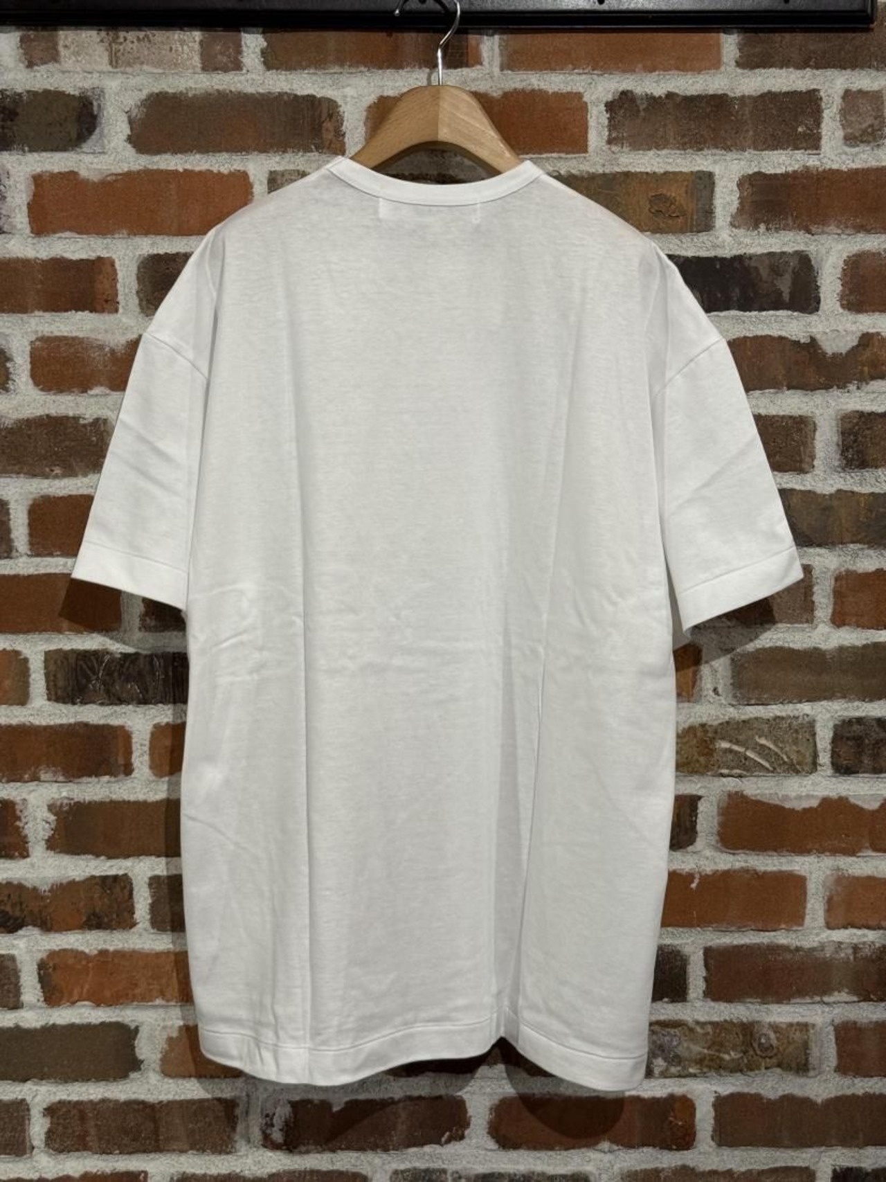 【PLAY COMME des GARCONS】T349 オーバーサイズロゴTEE (赤ハート)