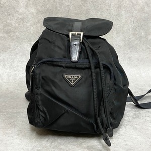 PRADA プラダ ナイロン ミニリュック ブラック 5117-202112