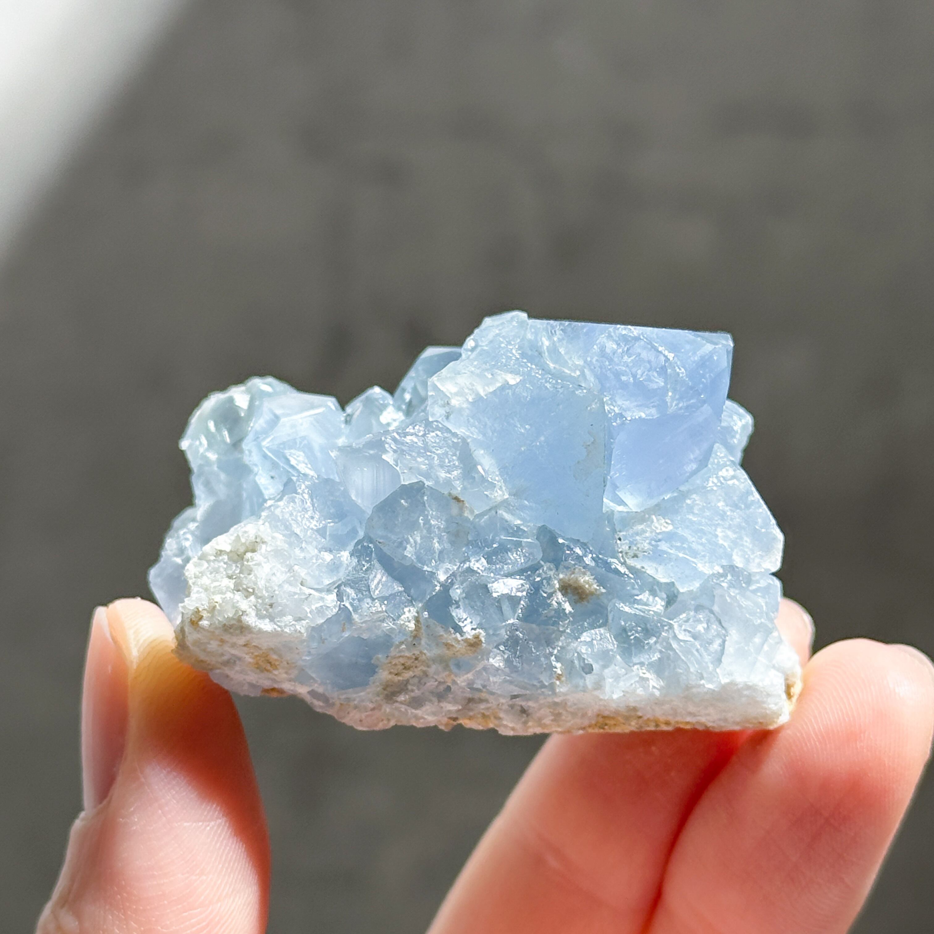 セレスタイト 鉱石 鉱物 原石 セレスタイト 原石73◇ Celestite ◇天然石・鉱物・パワーストーン