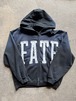 FATE ZIP HOODIE (vintage black)
