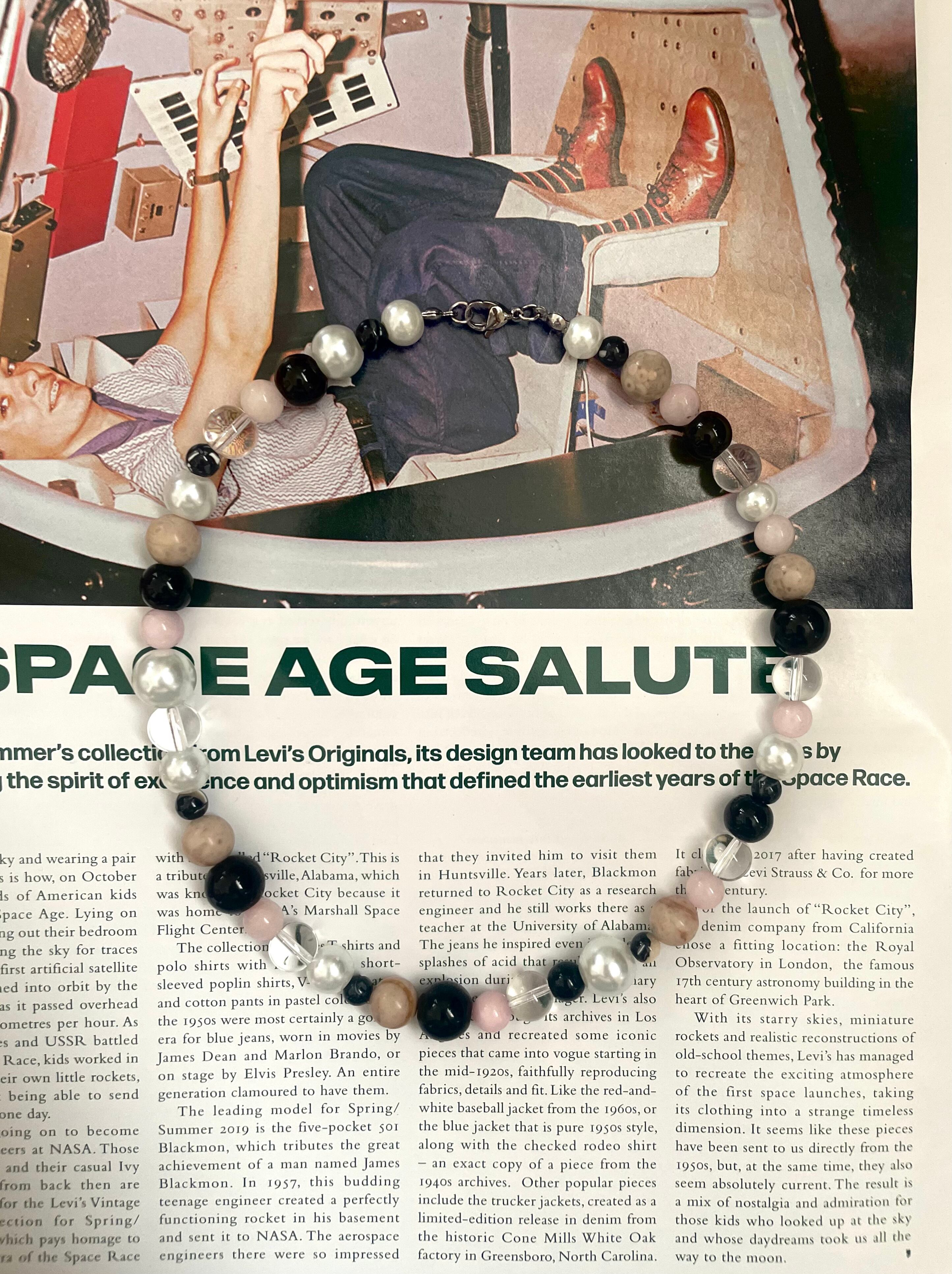 mix round necklace | CHATOE
