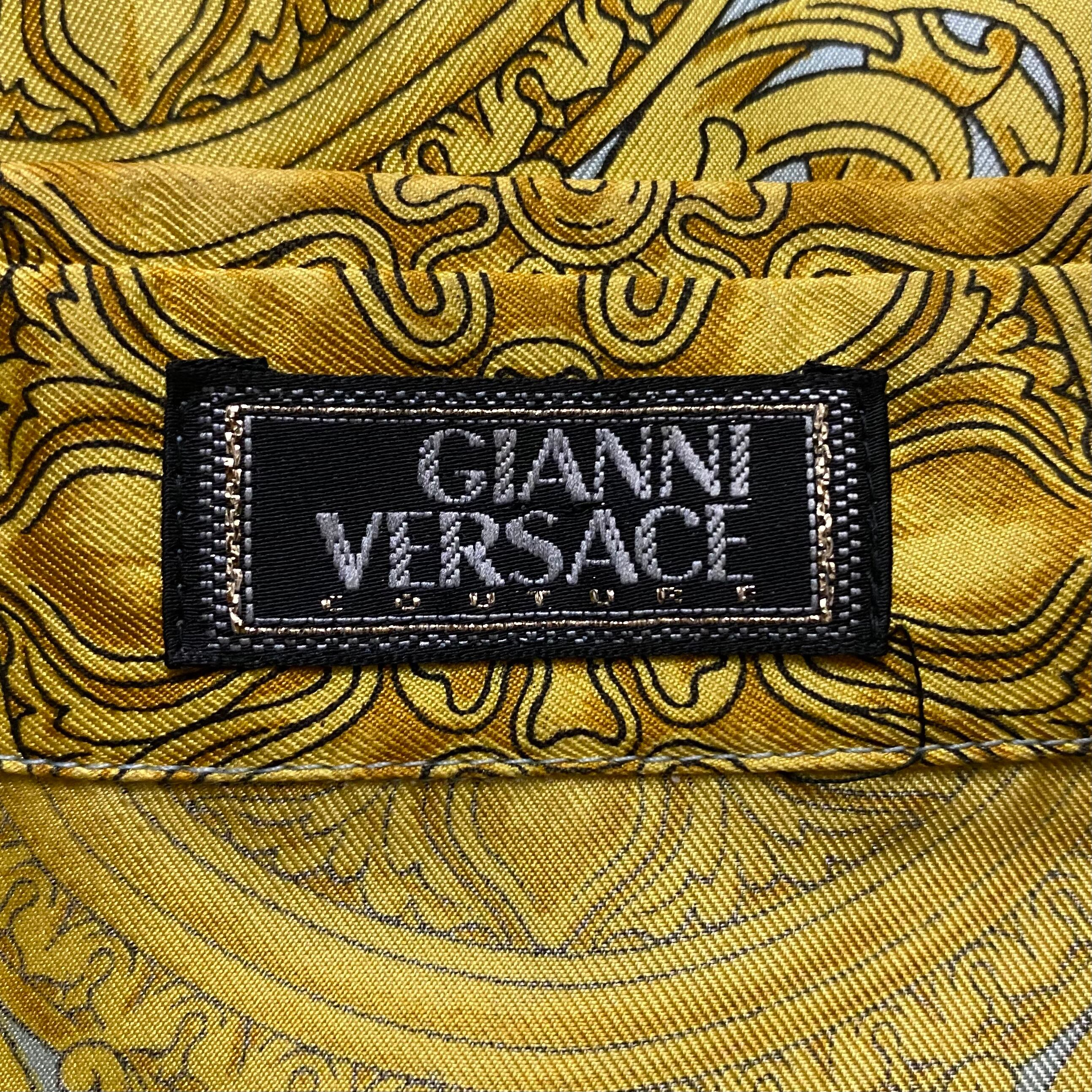 vintage GIANNI VERSACE silk shirt | NOIR ONLINE