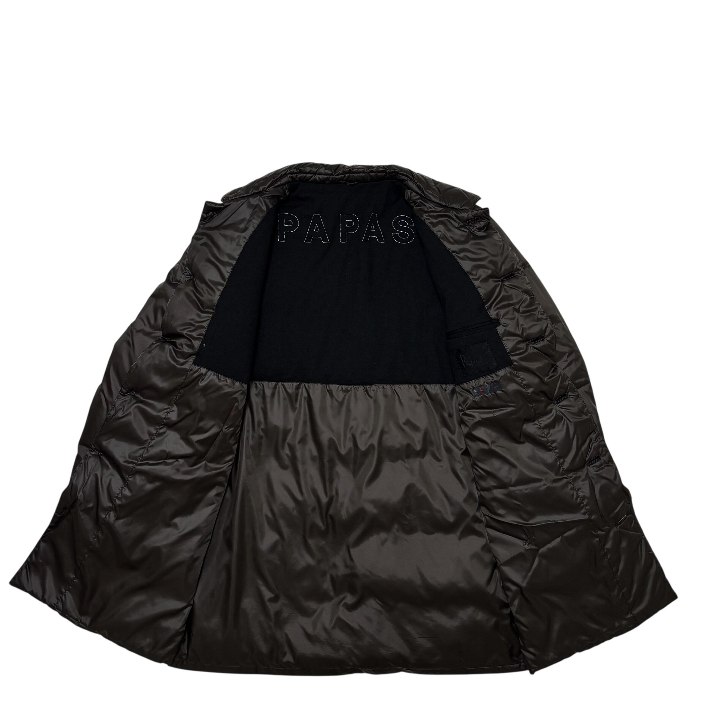 古着 パパス Papas ダウンコート クリーニング済み メンズ 48 Mサイズ