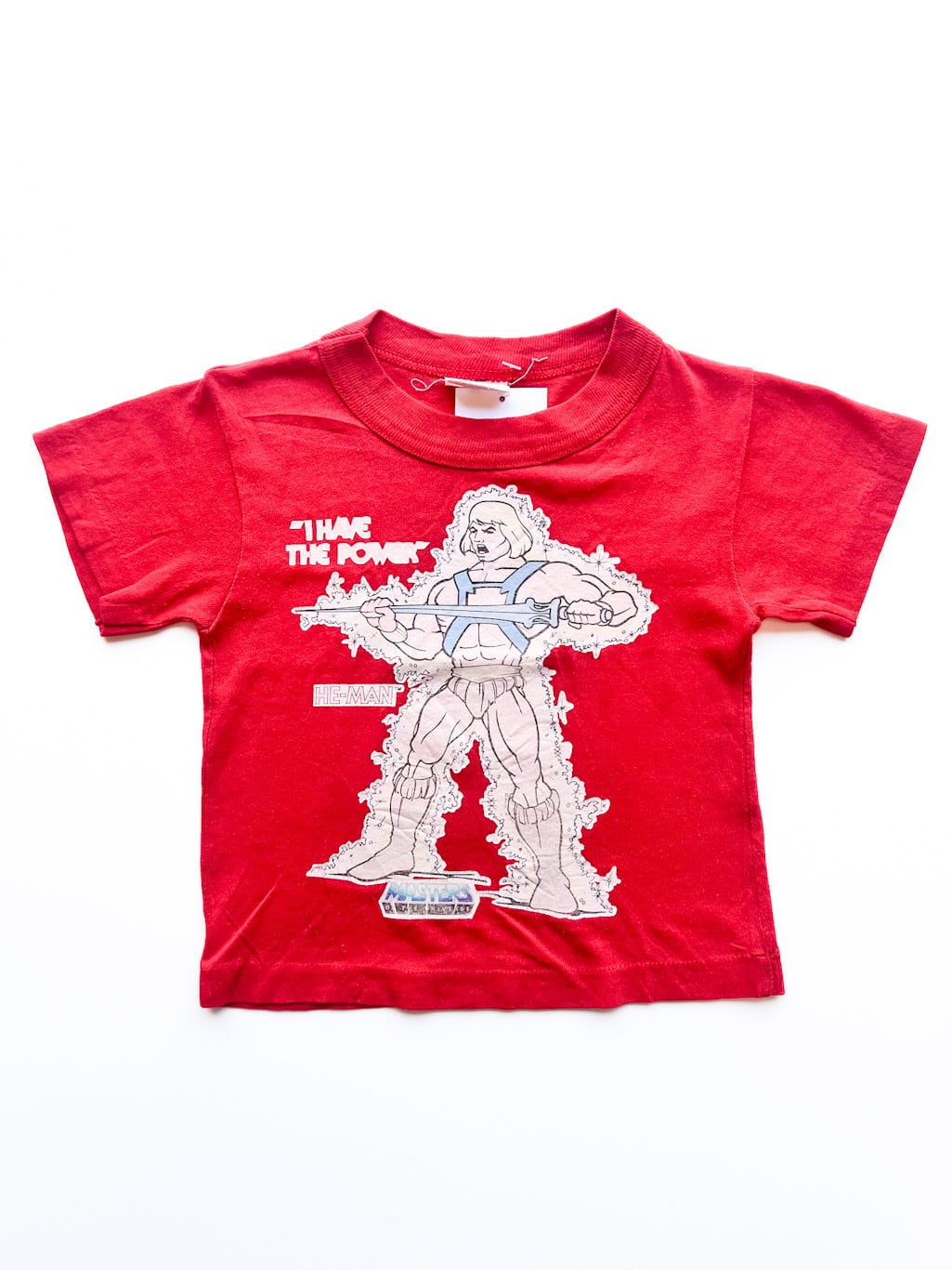 【95cm】VINTAGE 80's ヒーロー 半袖Tシャツ【10296】※