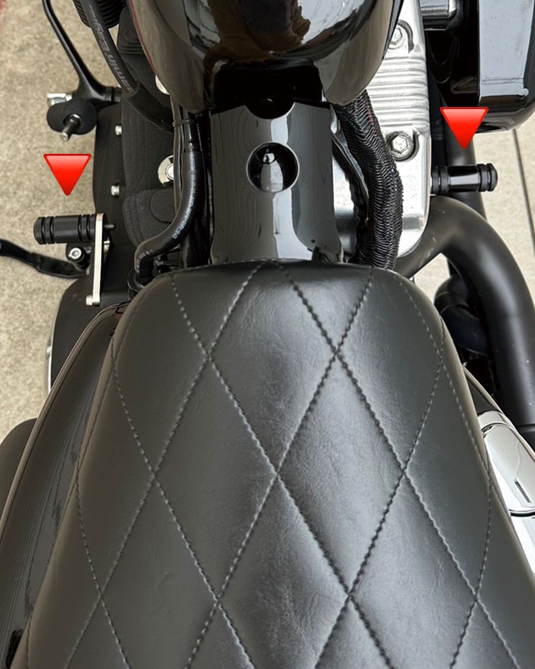 受注販売】かんたんアニキステップ 艶消しブラック(2004年式以降の