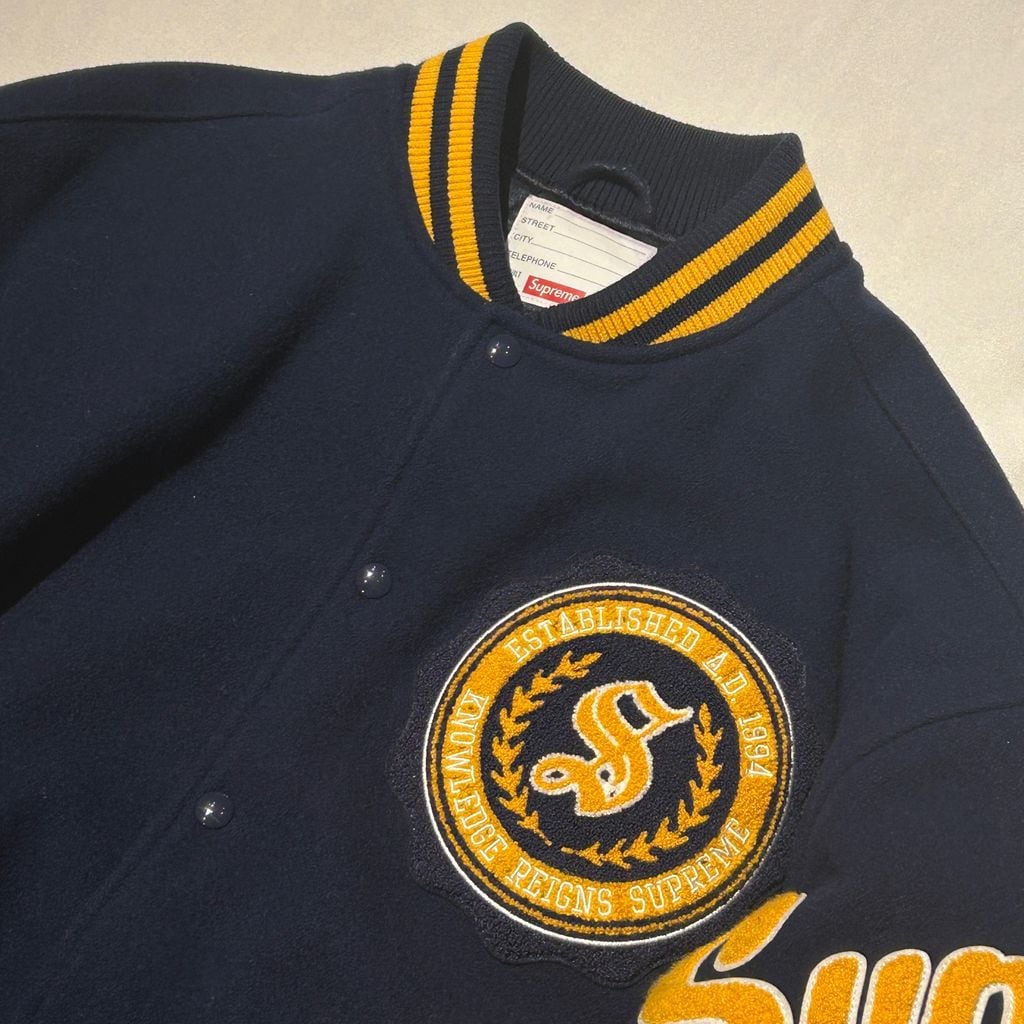 SUPREME シュプリーム 24AW Veritas Varsity Jacket スタジャン