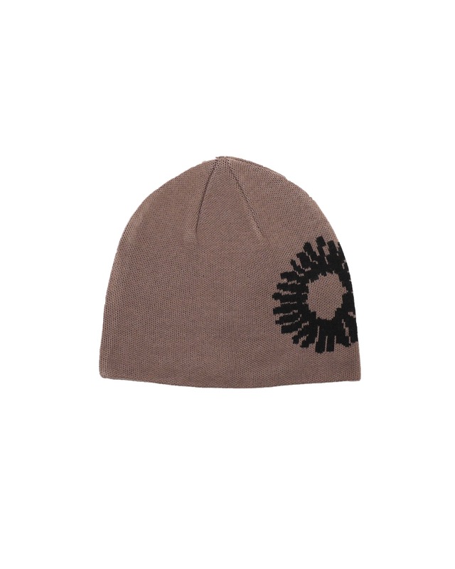 [999HUMANITY] LOGO SYMBOL JACQUARD BEANIE (BROWN) 正規品  韓国 ブランド 韓国ファッション 韓国代行 999 ヒューマニティ HUMANITY 日本 店舗