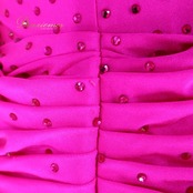 社交ダンス 衣装 ラテン ワンピース ドレス ピンク系 VeRTigo 濃いピンク デモ 競技 ダンス パーティ 豪華 伸縮 ストレッチ ビジュー 豪華 華やか ダンス衣装 フォーマル 競技用 ステージ衣装 エレガント オシャレ パフォーマンス用