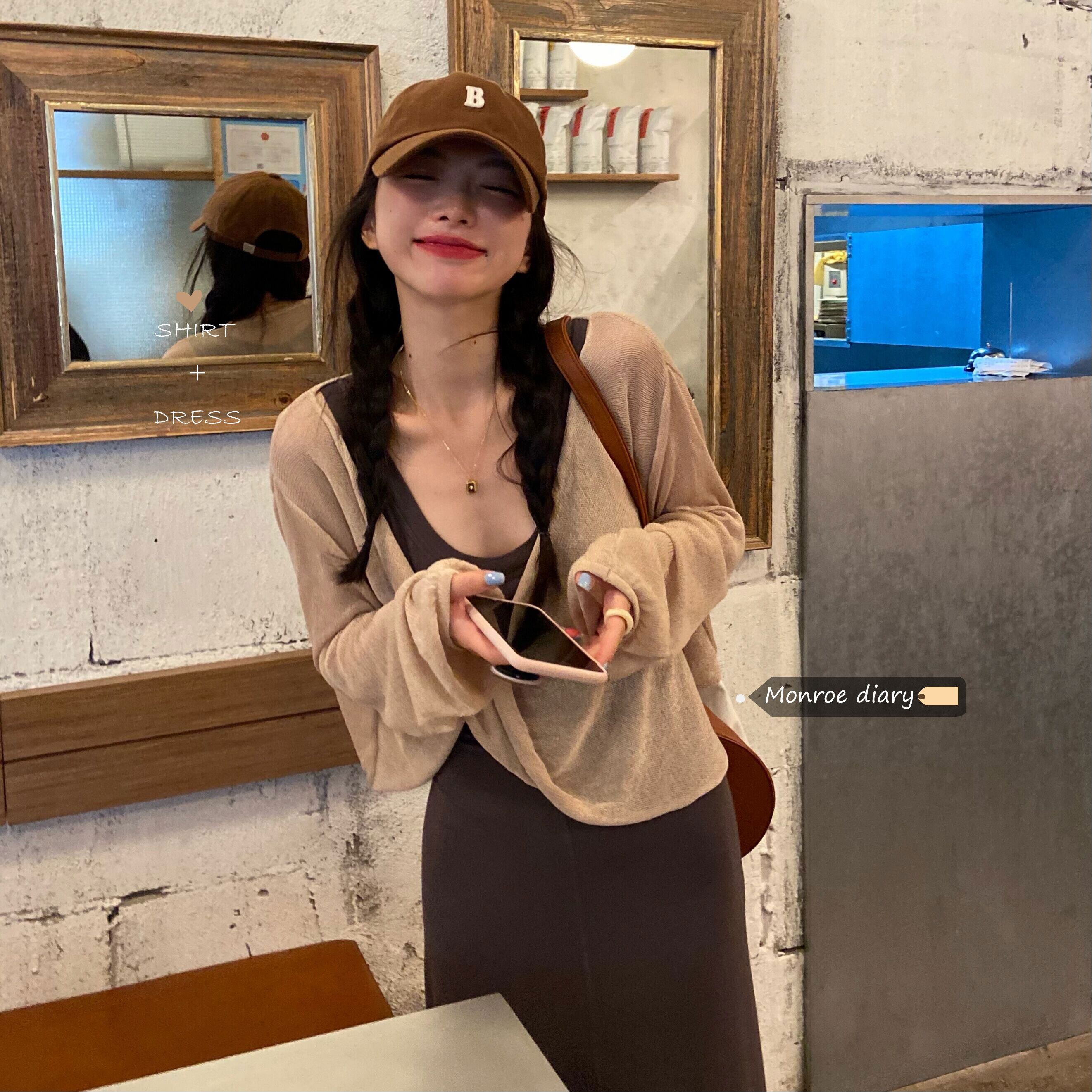 スタイルスタンダードオータムニットカーディガンドレス レトロ 大人ガーリー スウィート キュート カジュアル 秋物 モンロー80952770010