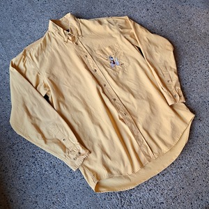 胸刺繍 ボタンダウンシャツ used [304004]