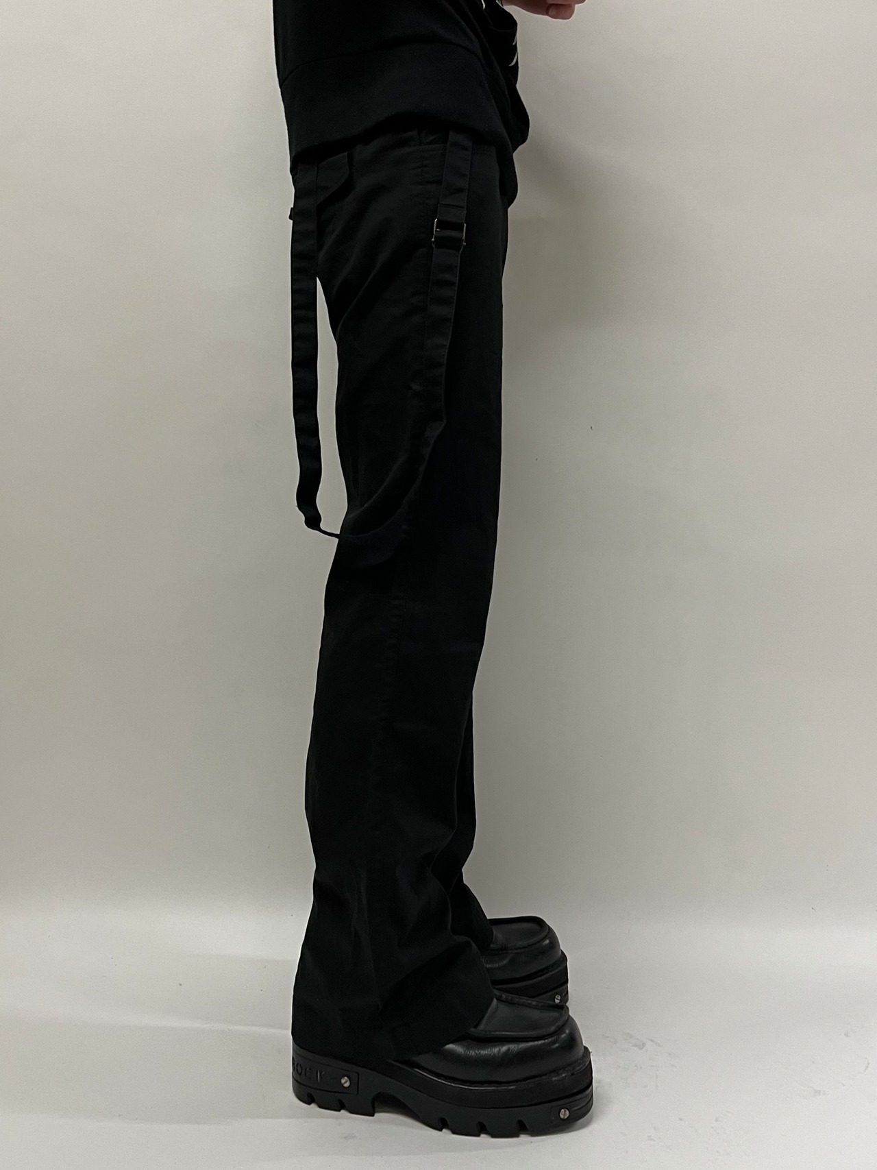 "LIPSTAR"リップスター Suspender Flare Pants