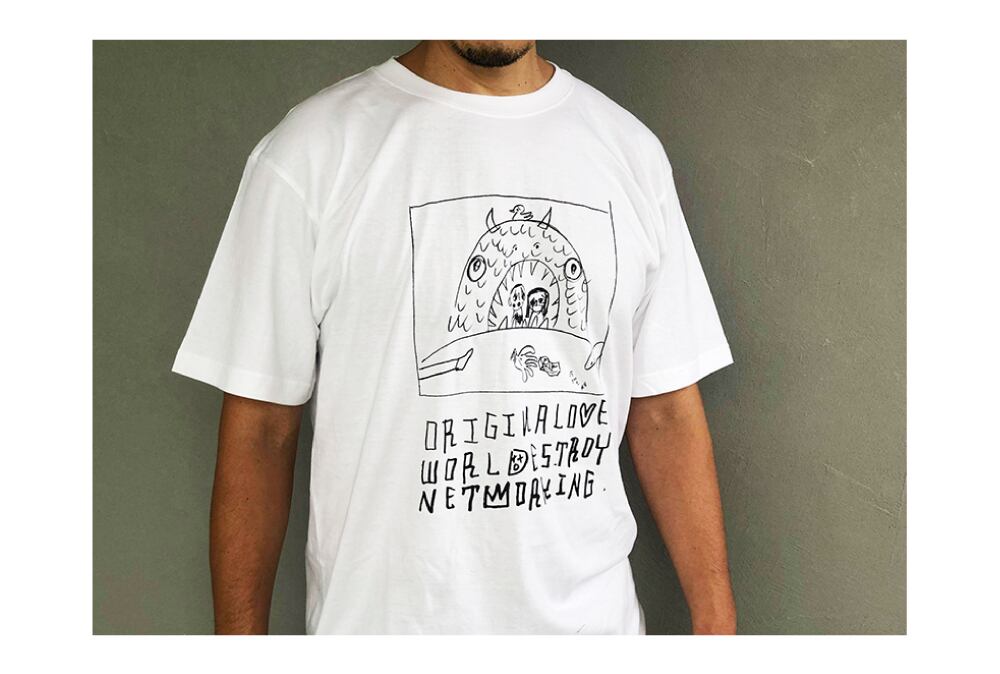 新品 DJサンタモニカ Dog Days Tour Tシャツ Lサイズ MAN WITH A MISSIONの