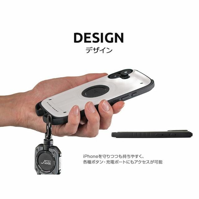 ROOT CO ルート コー iPhone16専用ケース グラビティ ショックレジストケース ラギッド  ROOT CO. GRAVITY Shock Resist Case Rugged. for iPhone16 GSRU-437151