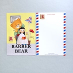 POST CARD「BARBER BEAR」no.186
