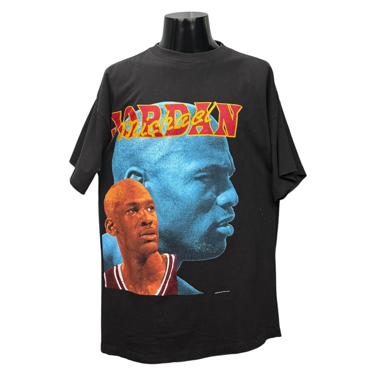 【CHICAGO BULLS】シカゴ・ブルズ "MICHAEL JORDAN PIPPEN & RODMAN" 90's RAPtee Vintage Tシャツ