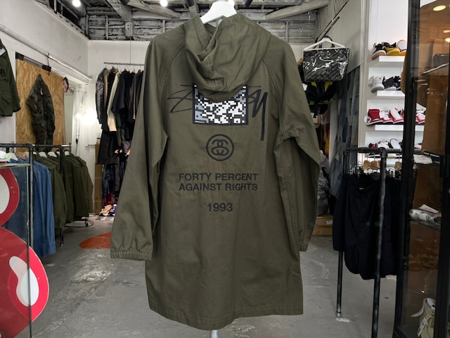 STUSSY × FPAR  MODS COAT KHAKI SMALL 96640