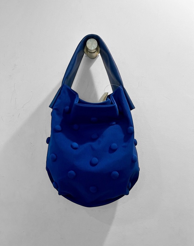 T.A design 包みボタンハンドS　ブルー