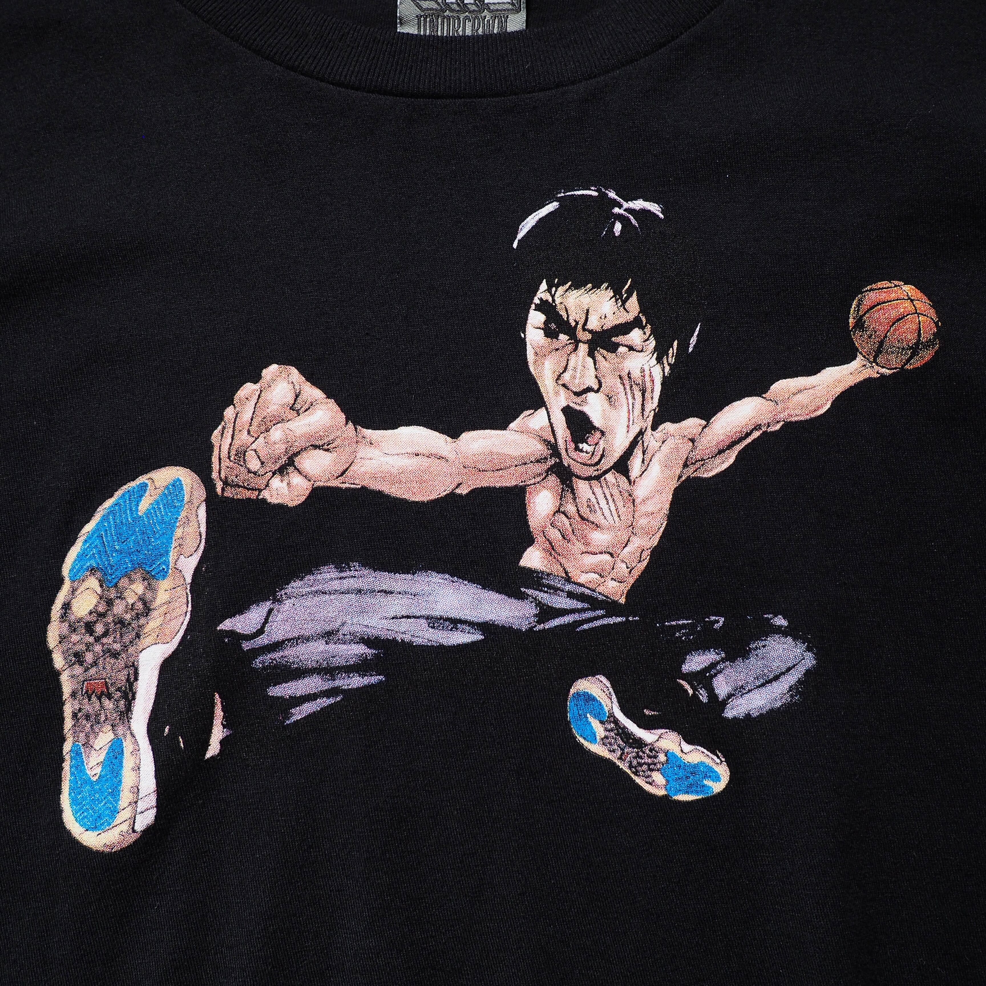 ” 籠球 - Bruce Lee ” printed loose silhouette SS Tee