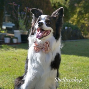 【クリスマスver:ピンクゴールド】ボリュームたっぷりリボンチョーカー