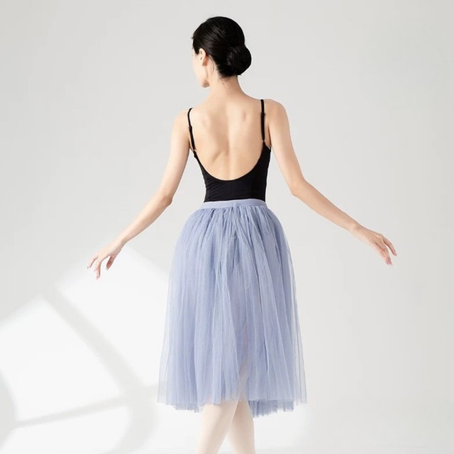 ダブルチュール　リハーサルスカート（ブルー）