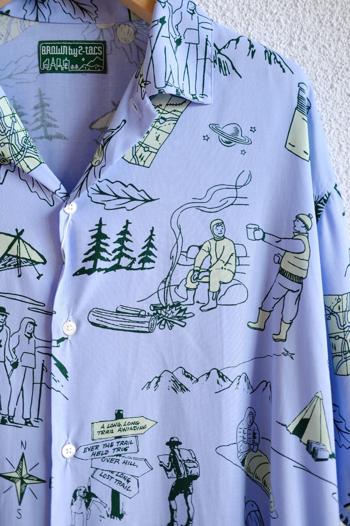 BROWN by 2-tacs＜ブラウンバイツータックス＞Aloha S/S | Inhigh