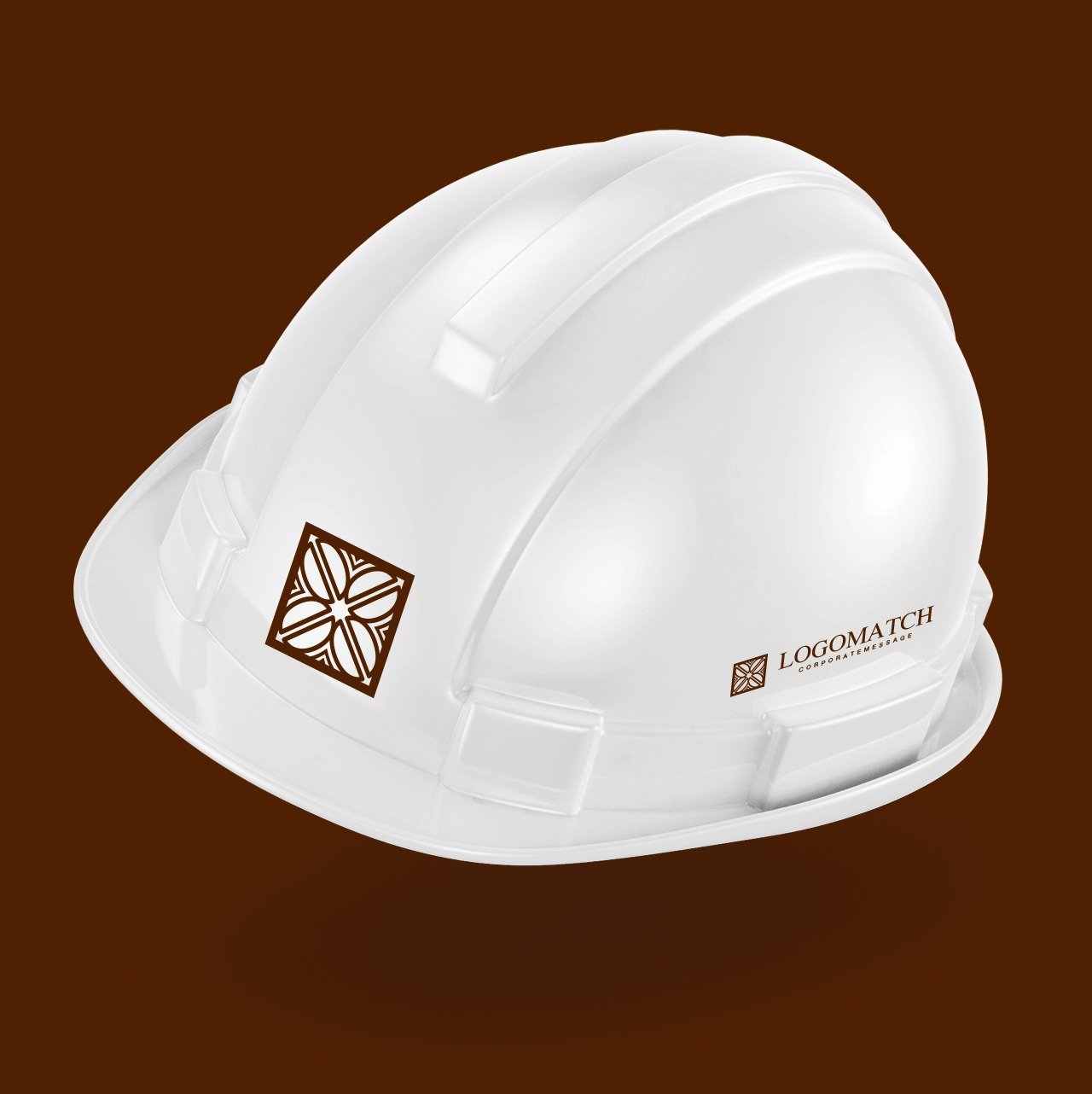 四つのコーヒー豆のロゴ