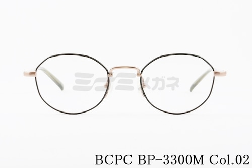 BCPC メガネ BP-3300M Col.02 クラウンパント コンビネーション レディース ベセペセ 正規品