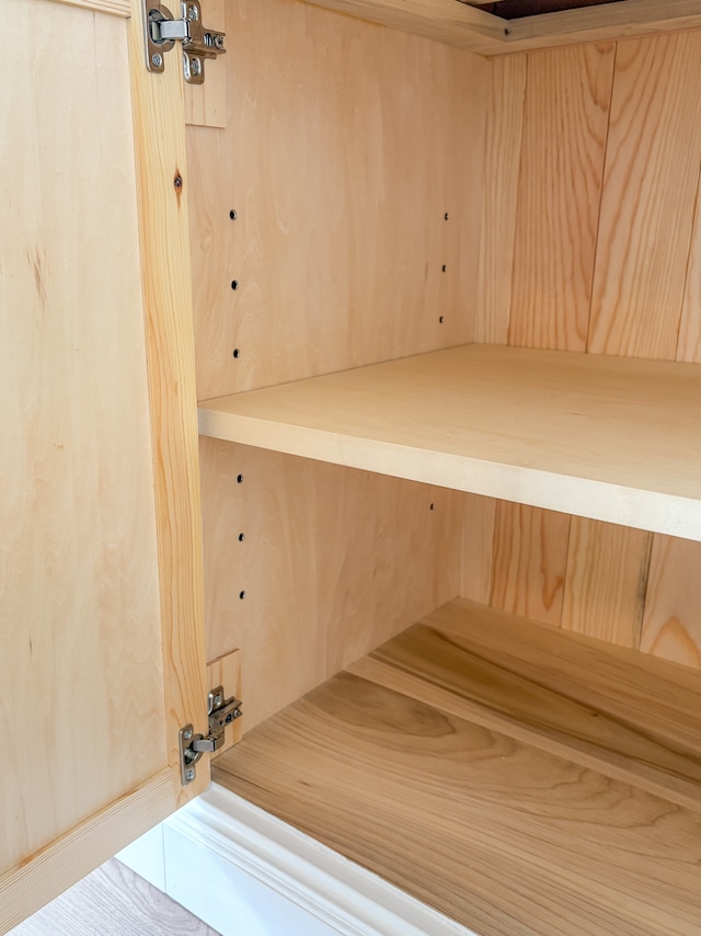 オーダーメイド壁面収納家具チェスト&オープンシェルフ (海外インテリア・マンションリフォーム)W2400