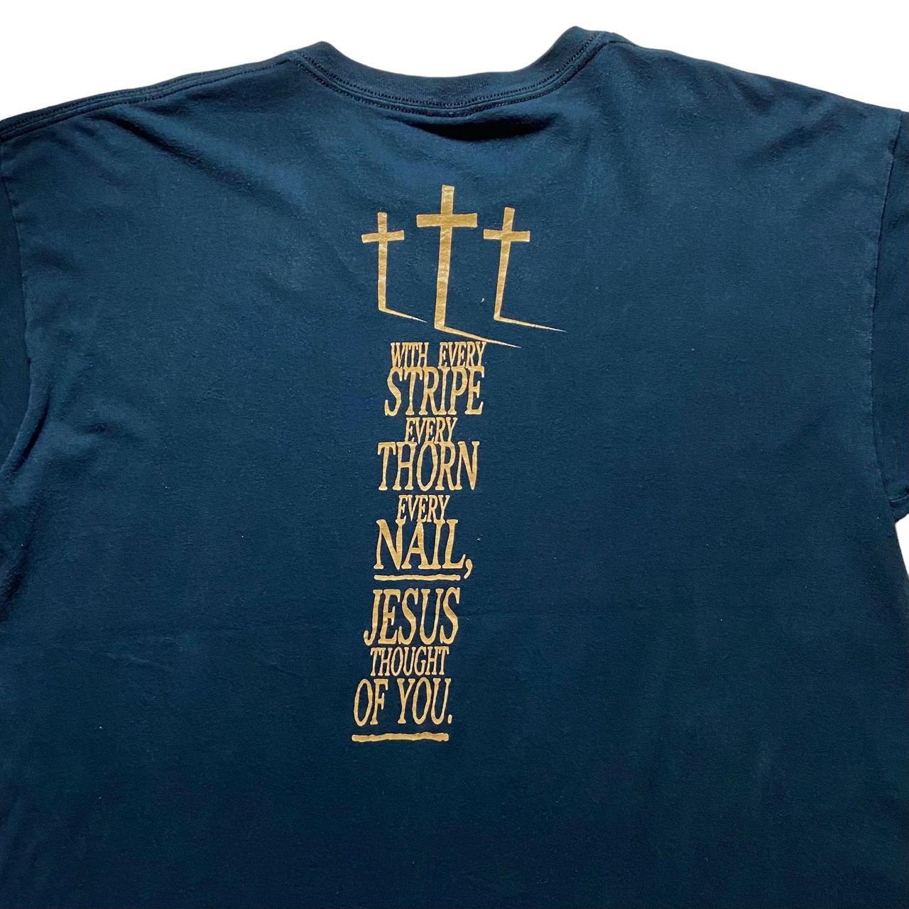 “JESUS” three cross tee