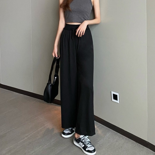 ウェストルーズパンツ サマースタイルカジュアル 夏物 ハンチェンe43699652197