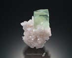 フローライト / カルサイト【Fluorite with Calcite】ロシア産