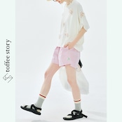 ふわり咲く、立体フラワートップス《i0669》