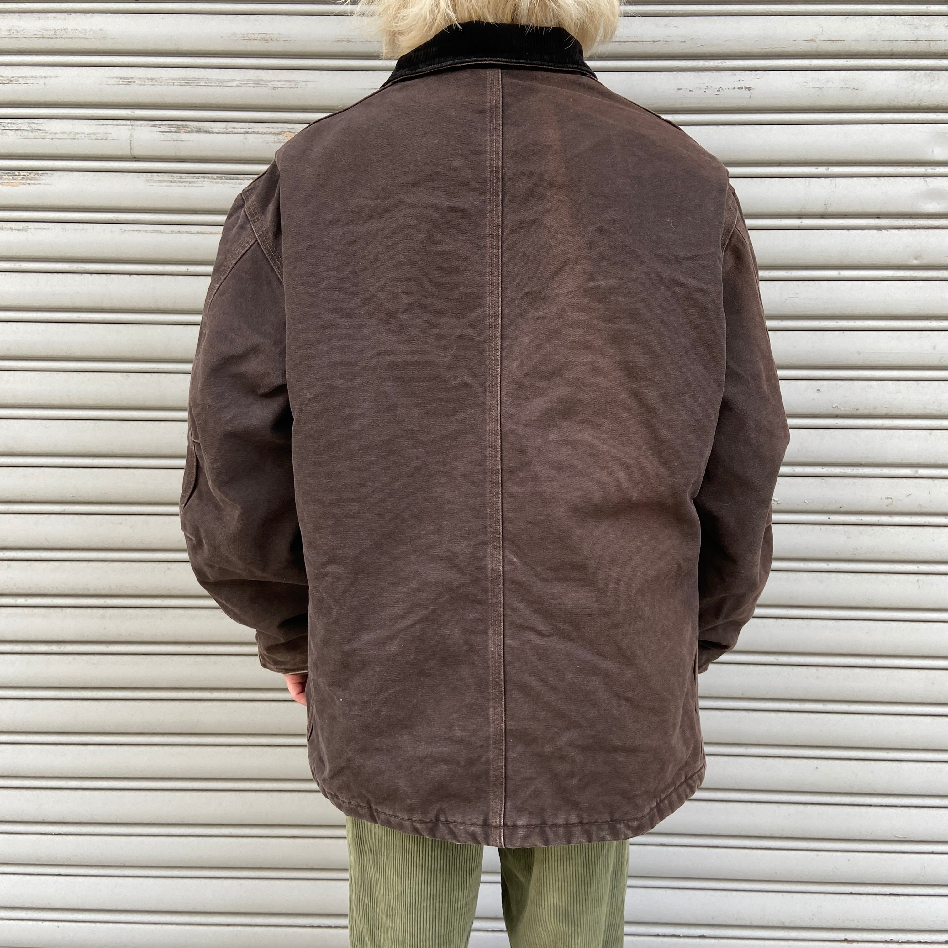Carhartt トラディショナルコート XL ダックジャケット ダーク Carhartt トラディショナルコート XL ダックジャケット ダーク