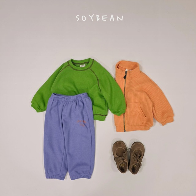 《送料無料》予約:ルーズフィットジョガーパンツ【soybean】