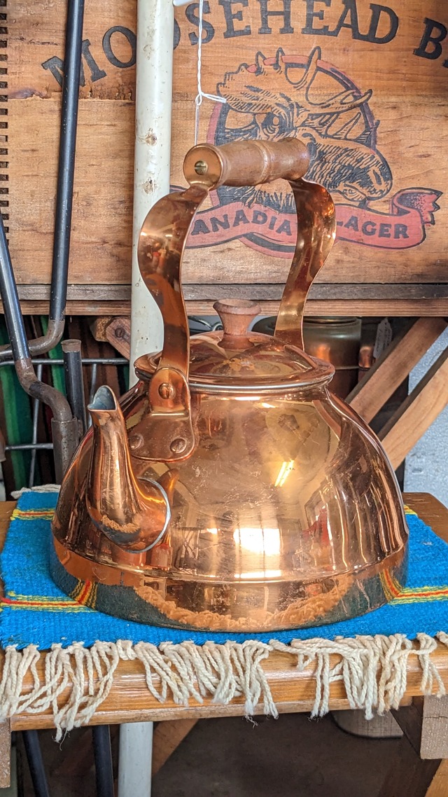 Vintage Copper Kettle ビンテージ コッパーケトル 銅製 ケトル やかん コッパー アンティーク キャンプ 調理器具