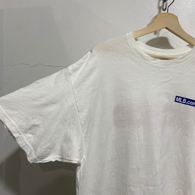 『送料無料』MLB シンシナティレッズ　両面プリントTシャツ　白　バックプリント　XL