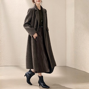 ダブルブレスト チェスターウールコート 2color W01411