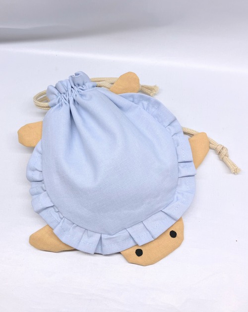 海ガメ　巾着袋｜とりさん工房ーかわいいハンドメイドポーチ