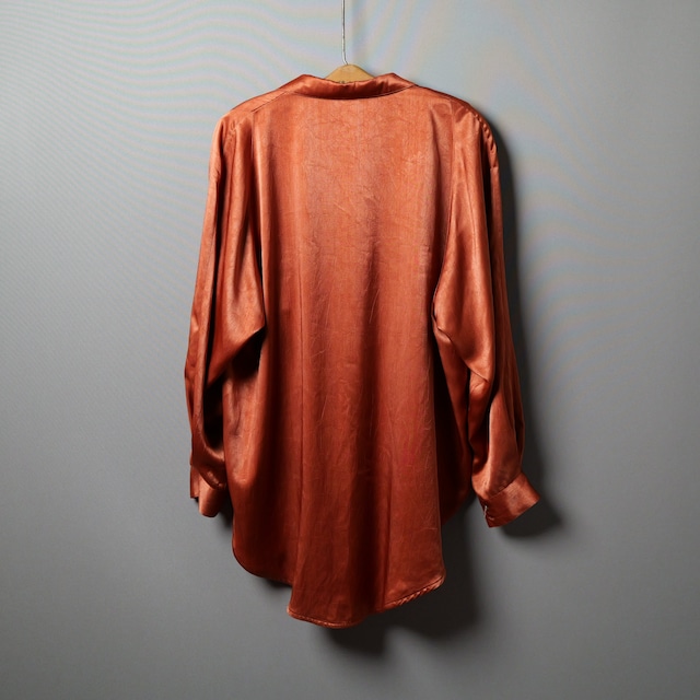 Deep Slit Pajama Shirt