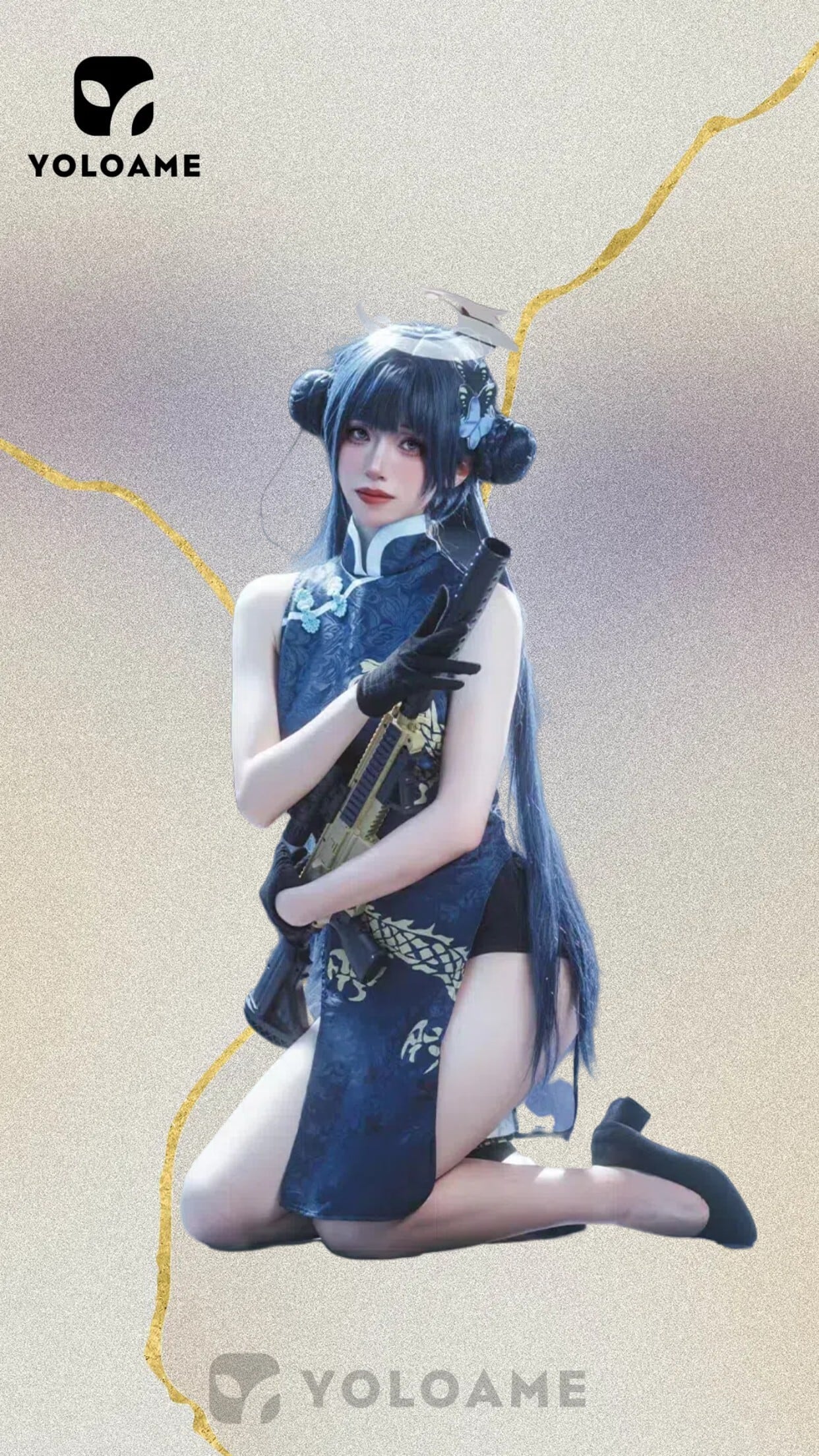 ブルーアーカイブ 竜華 キサキ コスプレ衣装【漫之星正規品】Blue