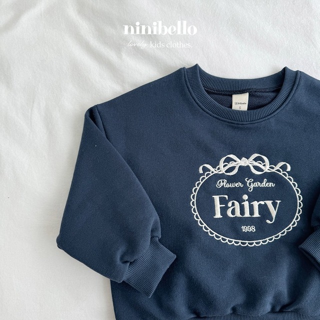 【即納】<ninibello>  Fairy embroidery mtm (adult)