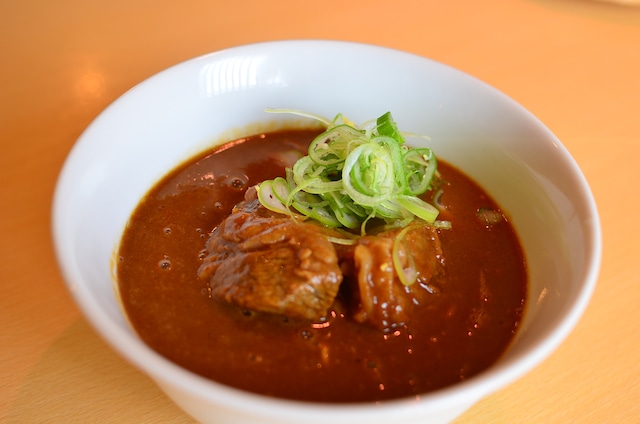 生揚げ醤油と低加水麺のまぜそば