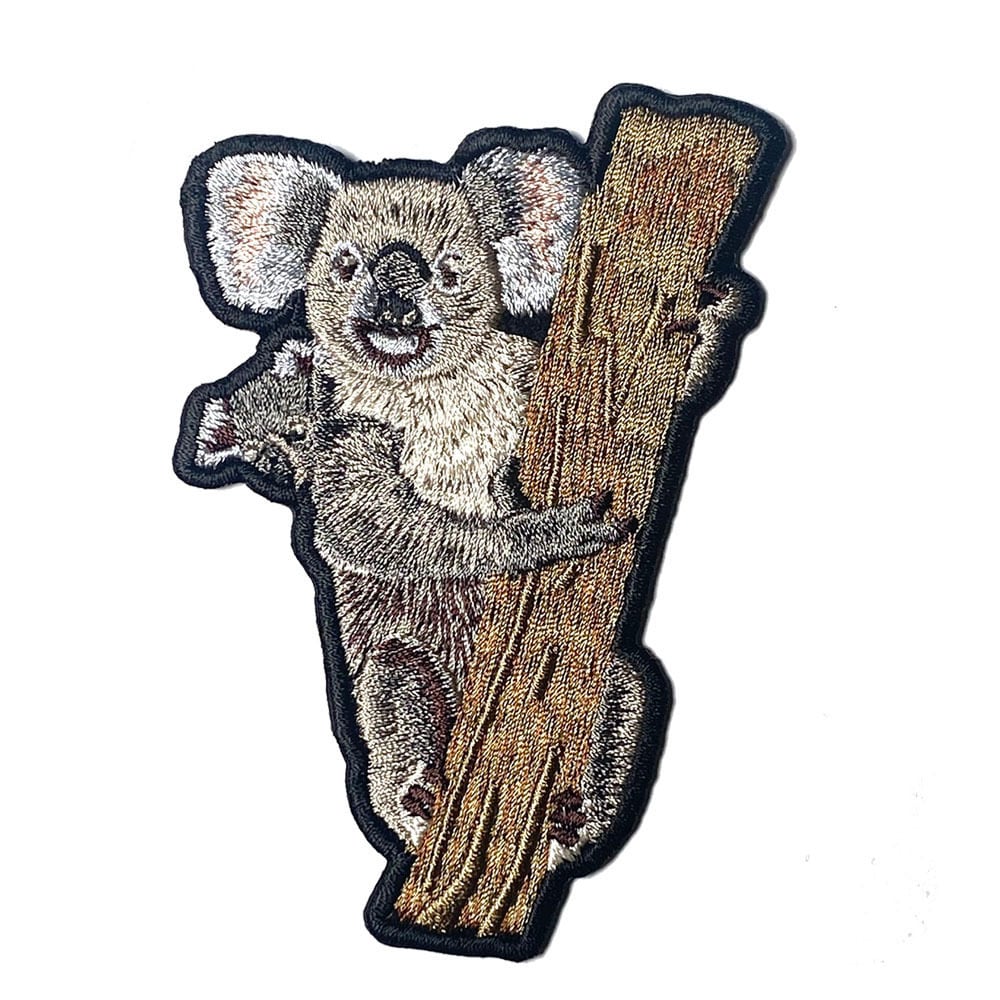 コアラの親子刺繍ワッペン | アトリエリジッタ