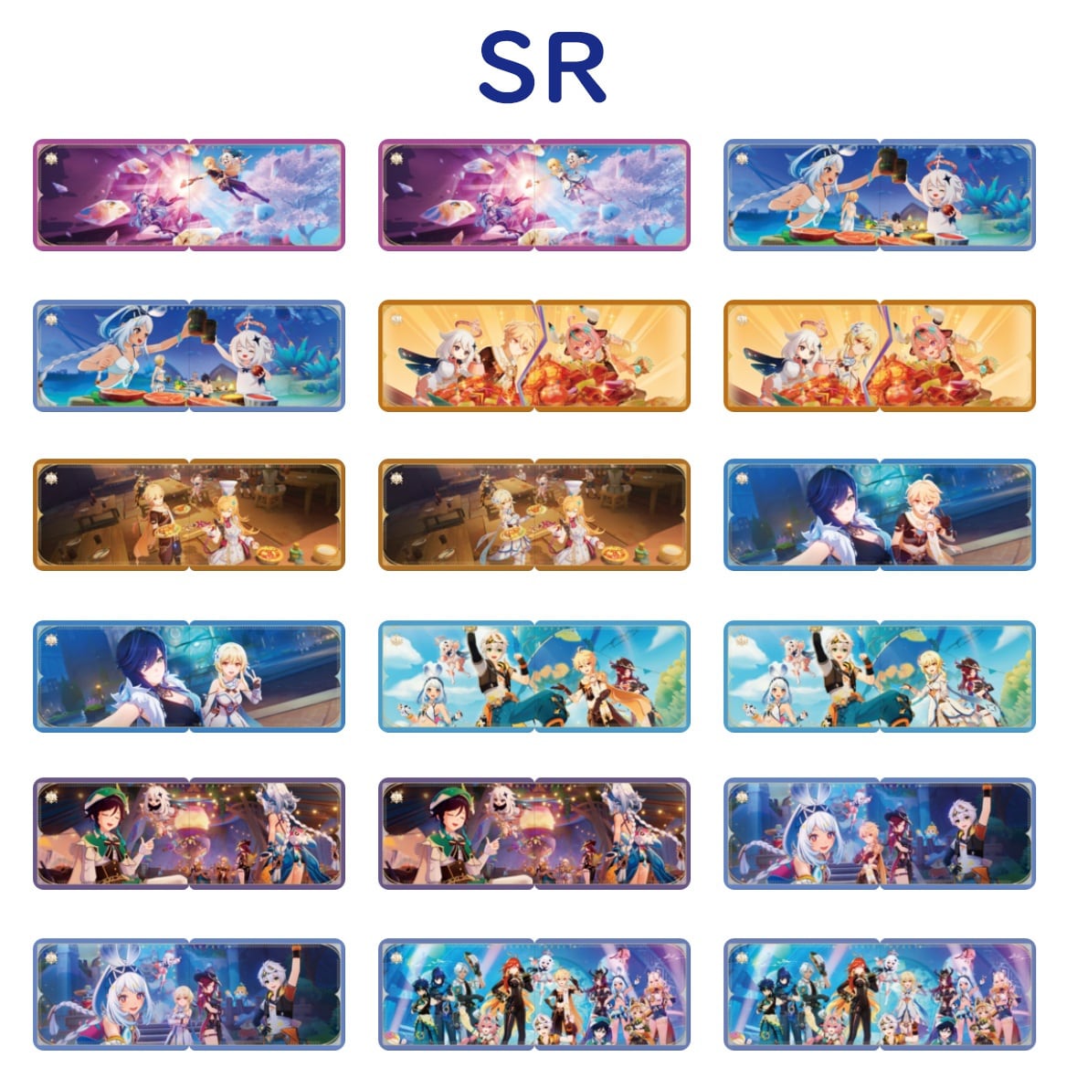 原神 流光行記 コレクションカード 18パックボックス 公式正規品