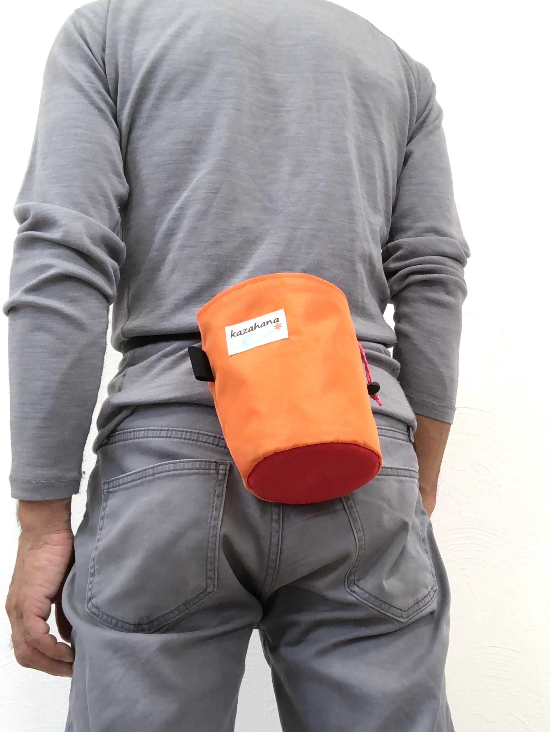 kazahanaチョークバッグ - レッドポイントデザイン | kazahana