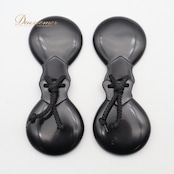 フラメンコ パリージョ カスタネット ブラック系 HERNANDEZ 楽器 小物 小道具 ペア 両手 黒 橙 ケース付き 艶 発表会 舞台 レッスン 練習 ダンス小物 パフォーマンス フラメンコ用品 オレンジ系