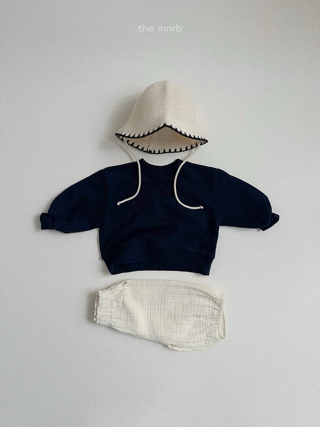 《予約》送料無料【minirobe】Bubble Sweatshirt